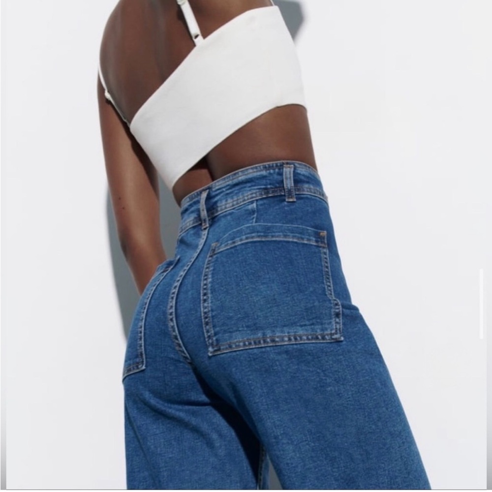 Zara The Marine Striaght Jean - Picture 6 of 14